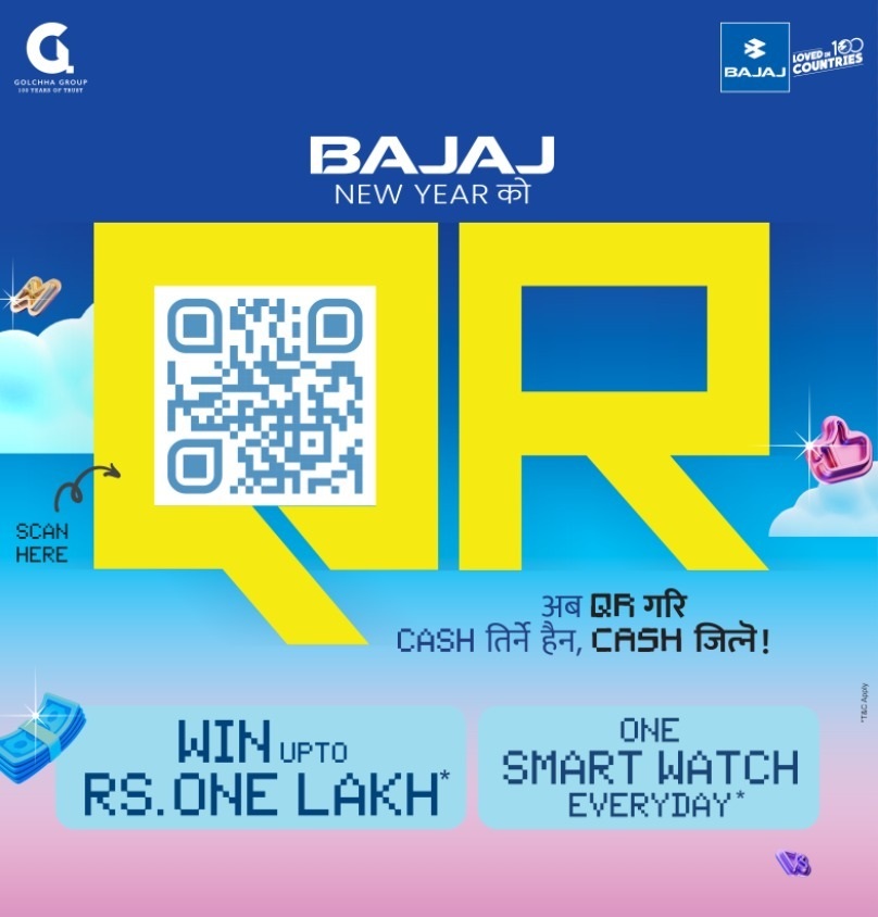 Bajaj QR Campaign: One Scan to Change Your Luck